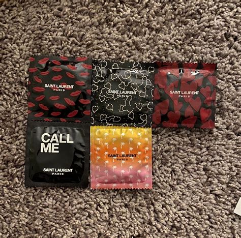 condones yves saint laurent|ysl condoms.